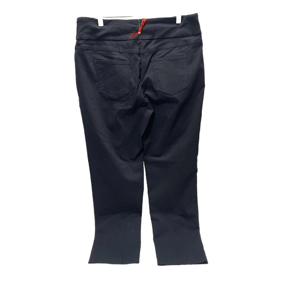 Ruby Rd Size 12 Women’s Slimming Waist Band Pants Brand New Black - Picture 3 of 10